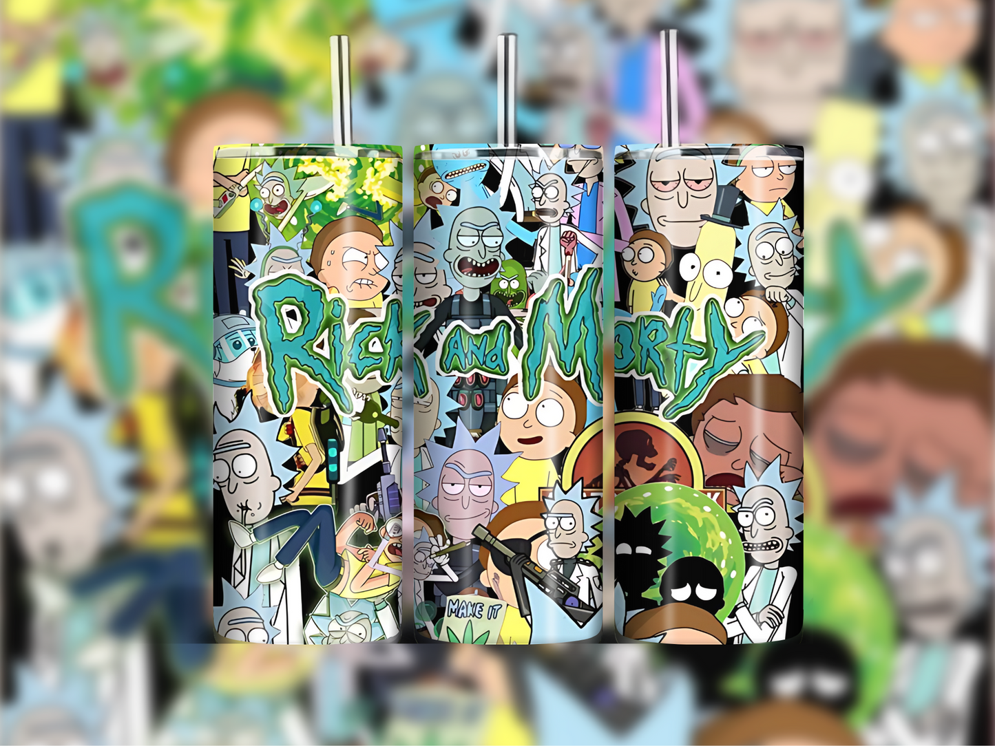 20 oz Rick and Morty Tumblers