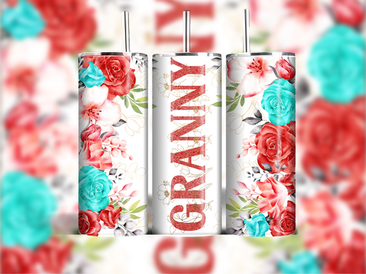 20 oz Stainless Steel Grandma Tumbler