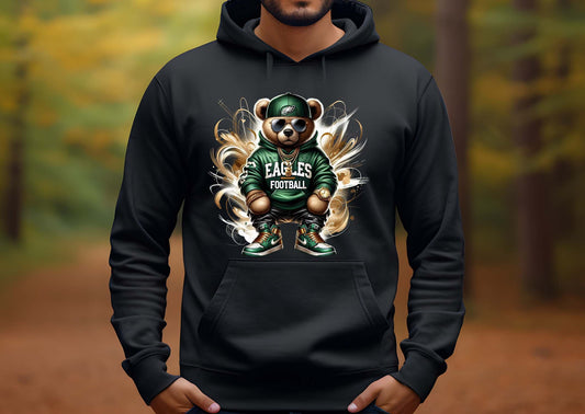 Another Philadelphia Eagles Hoodie with Teddy Bear Design