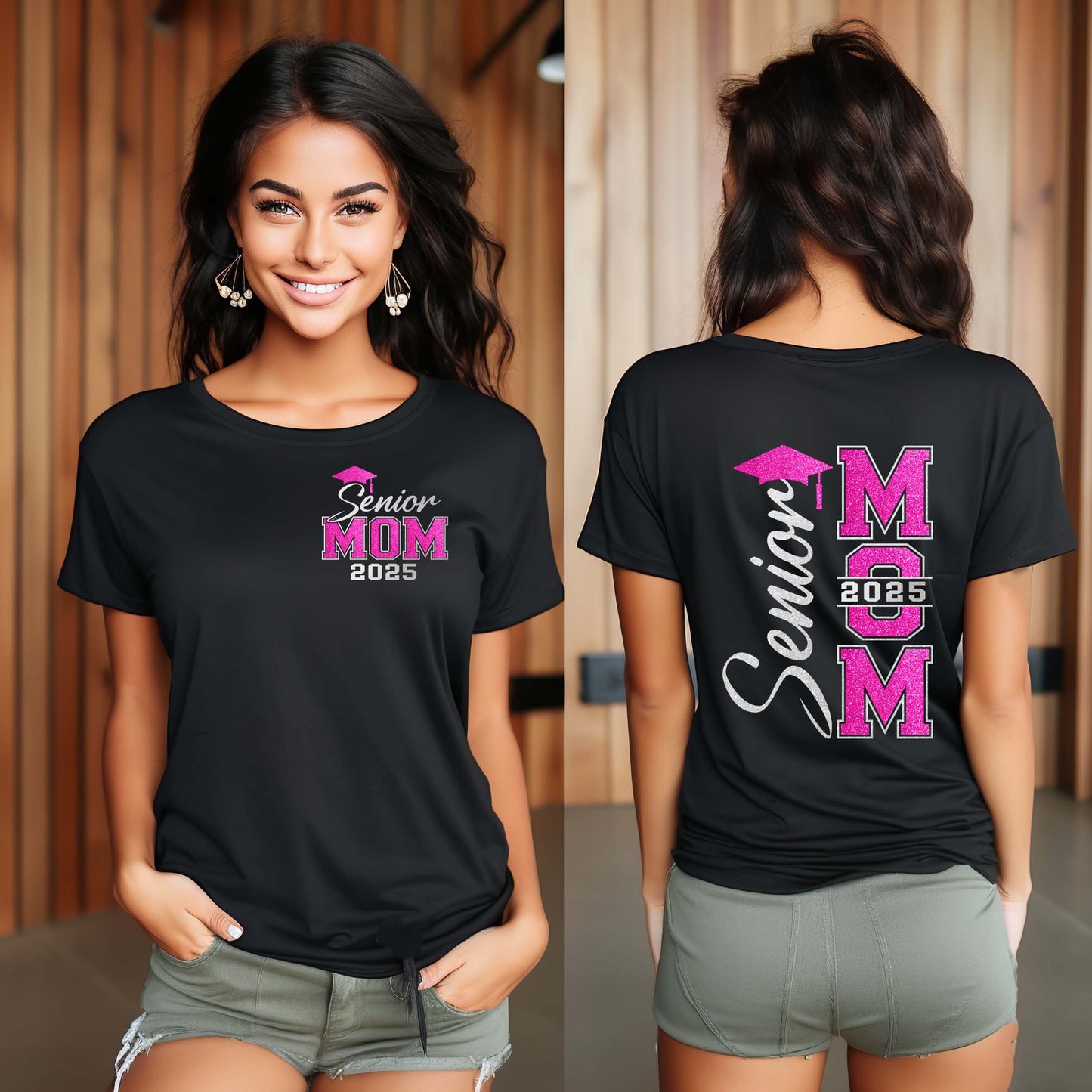 Senior Mom 2025 T-Shirt – Celebrate Your Graduate in Style! 🎓