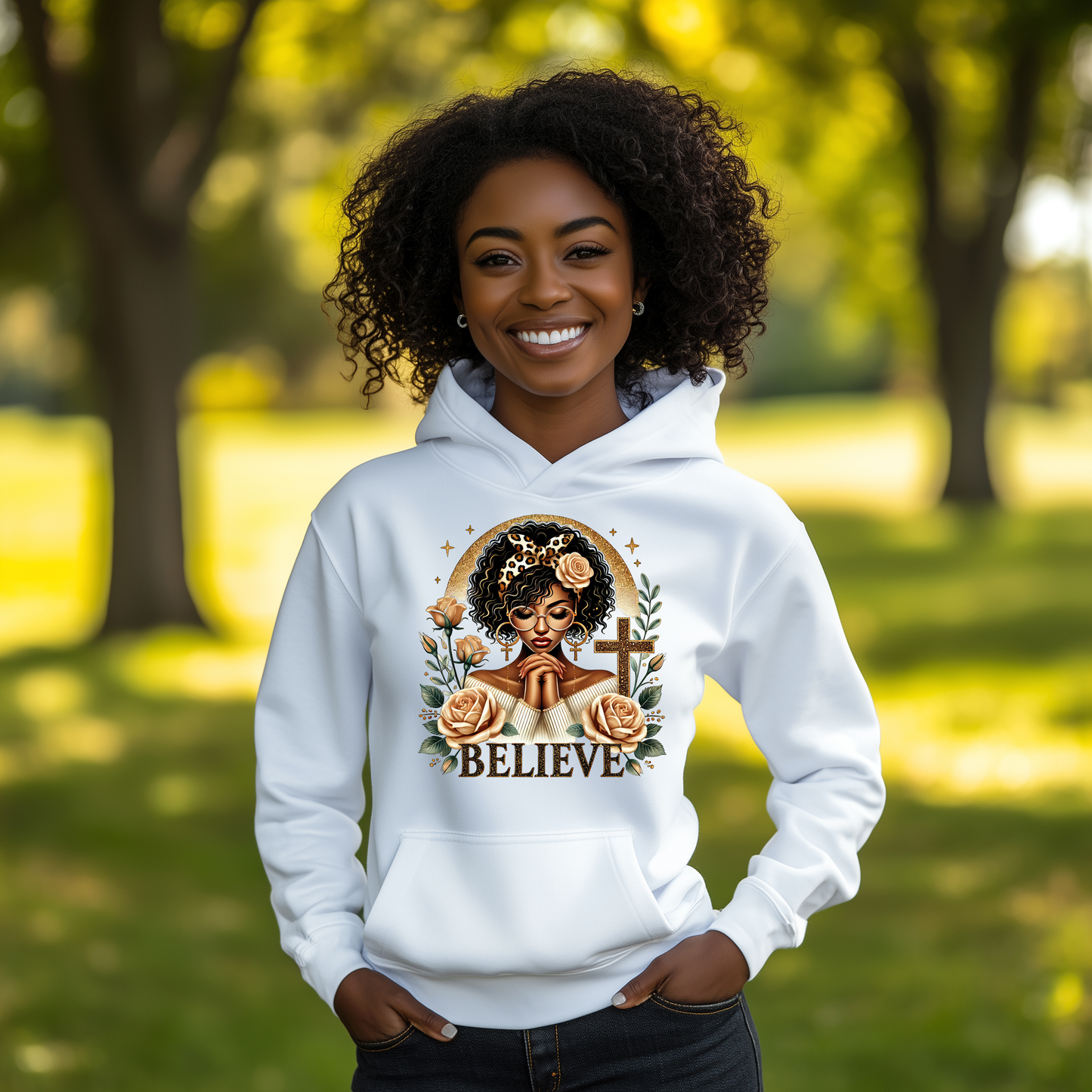 Believe Soft-Washed Fleece Hoodie