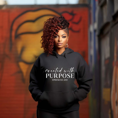 Created With Purpose Hoodie – Inspired by Ephesians 2:10