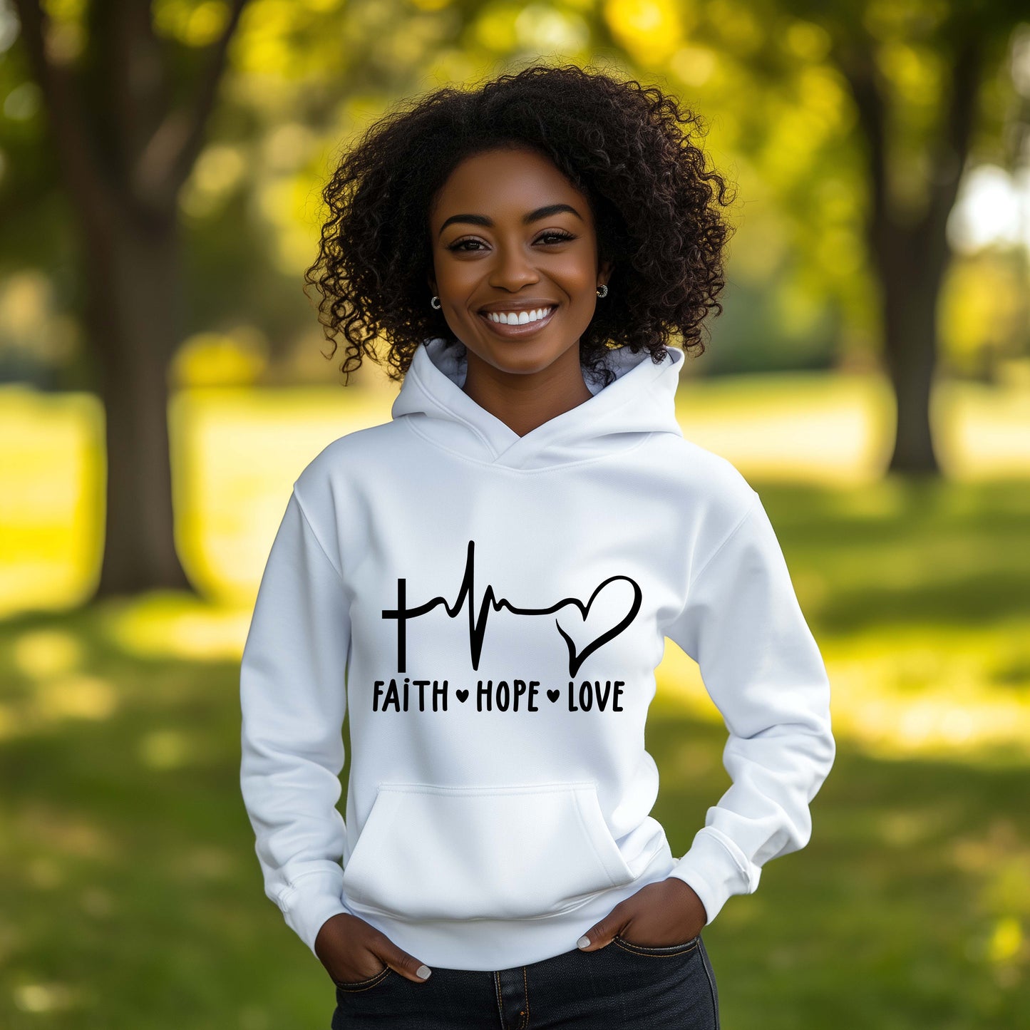 Faith Hope Love Hoodie – Wear Your Heart