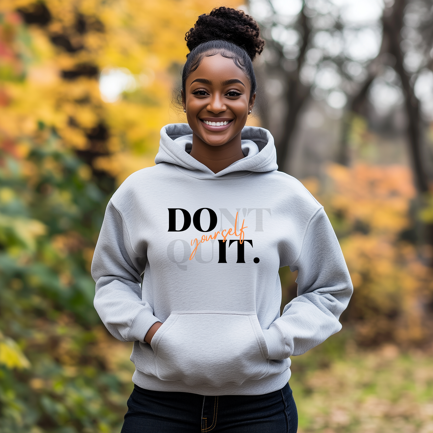 Don't Quit Fleece Hoodie