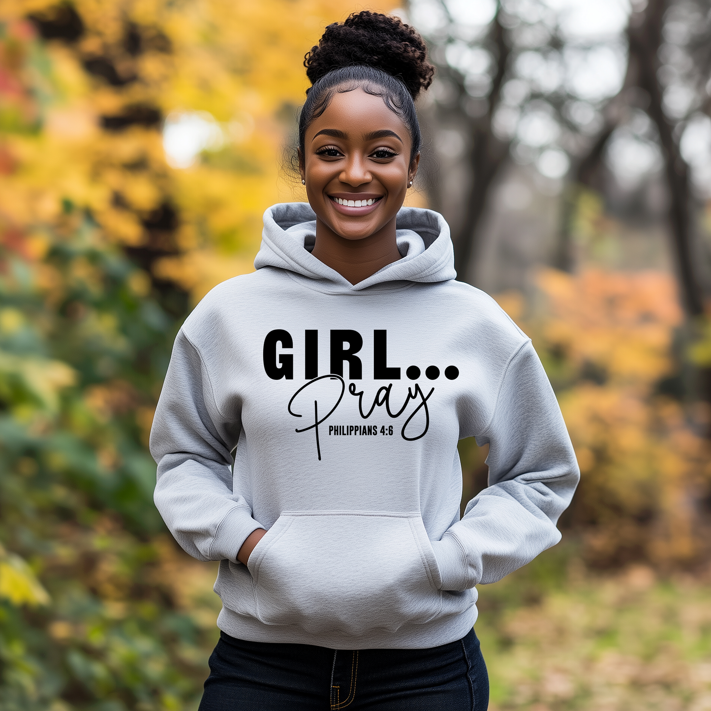 Girl Pray Fleece Hoodie