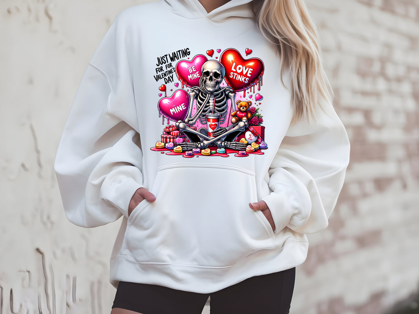 Love Stinks Hoodie