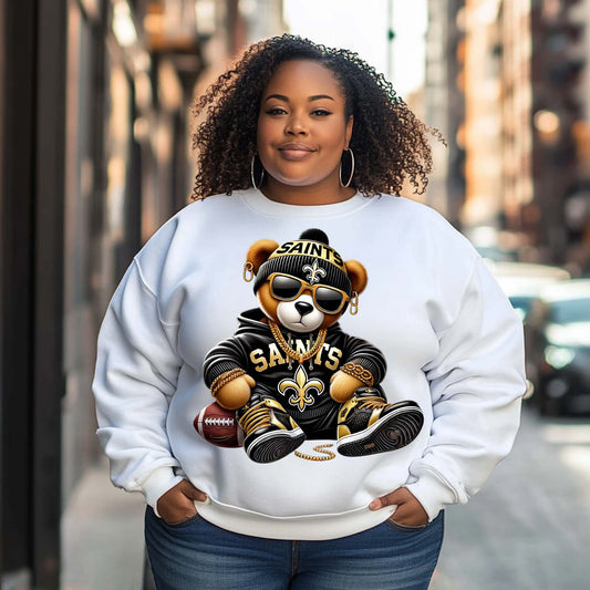 Another New Orleans Teddy Bear Design T-Shirt or Hoodie