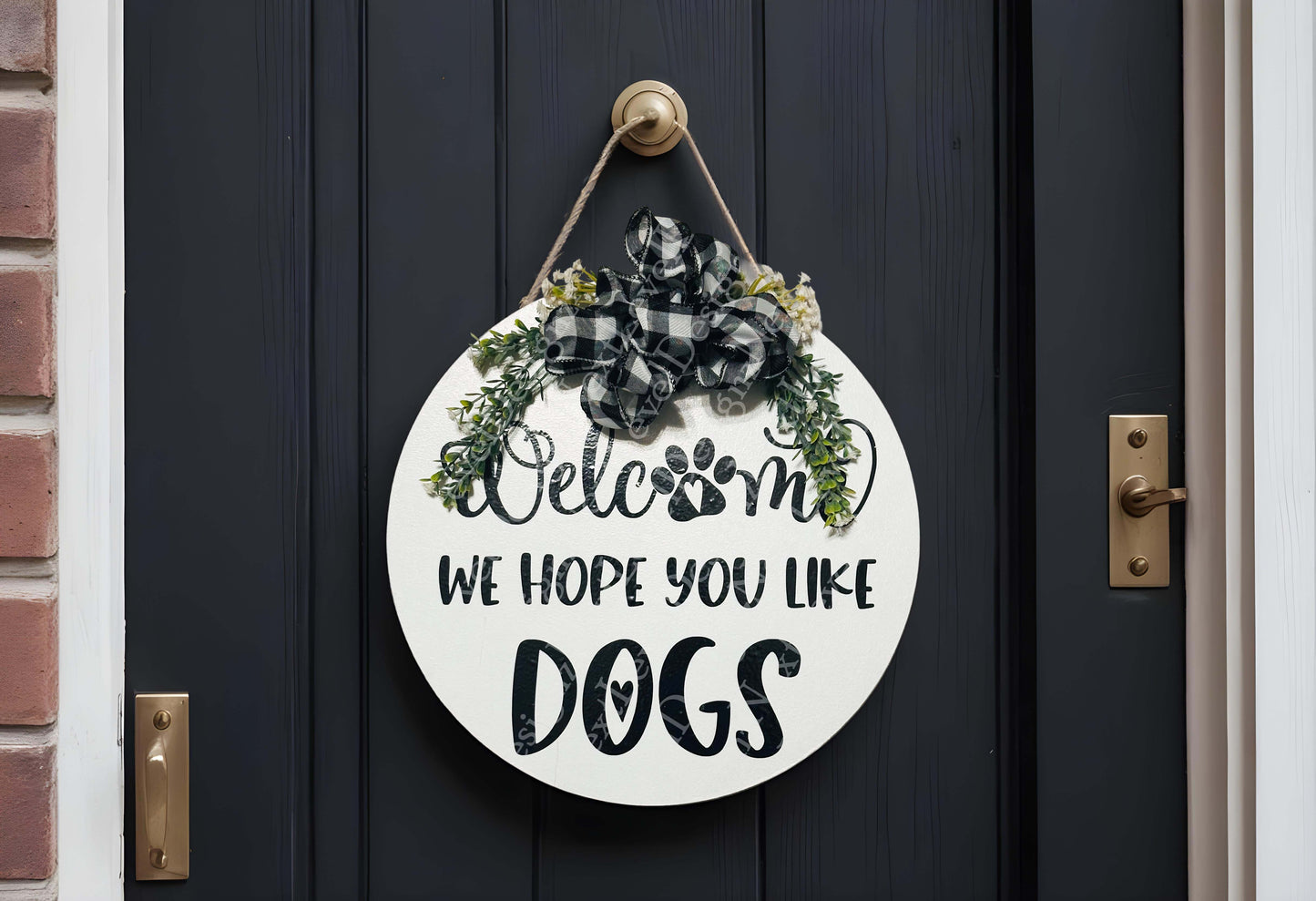 Pet Lovers Door Sign